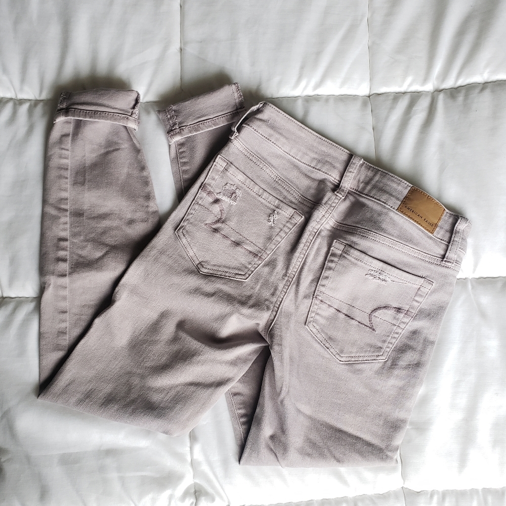 American Eagle distressed Skinny Jeans Jegging 00